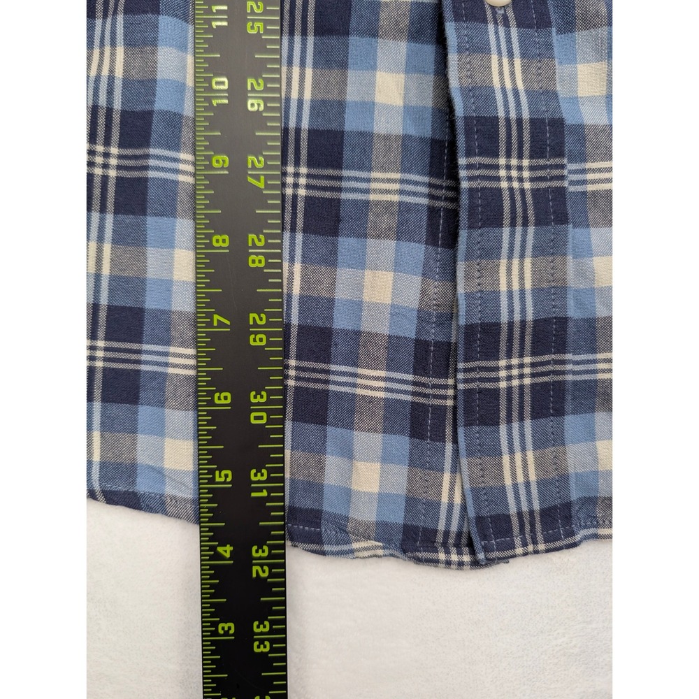 ORVIS Signature Collection Mens Medium Plaid Button Down Long Sleeve Shirt - Picture 5 of 6